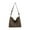 Coffee, variant on Qholemyo Fashion Casual Bag, women's shoulder bag, shoulder purse, Women's Shoulder Bag Handbag Messenger Bag Wallet
