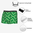 thumbnail image 3 of Naloa St Patrick's Day Men's Boxer Briefs,Soft and Breathable Cotton Underwear with ComfortFlex Waistband-Medium, 3 of 5