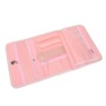 thumbnail image 4 of Bolsa de viaje de cosméticos ANGGREK impermeable ligera material de PU rosa, 4 of 8