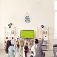 thumbnail image 2 of Eveokoki 12" Eat Sleep Play Soccer Signs for Bar Pub Club Living Room Farmhouse,Rustic Round Wooden Hanging Wreaths for Bedroom Wall Decor Housewarming Gift Soccer Lovers Outdoor Indoor, 2 of 5
