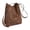 small leopard print, variant on Crossbody Bucket Bag Toted Purse for Women Faux Suedes Shoulder Bag Trendy Hobos Purse and Handbag with Makeup Bags