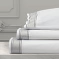 thumbnail image 4 of J. Queen New York  Monarch Embroidered Sheet Set Queen - White, 4 of 5
