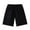 Black, variant on WERYOUNG Girls Boys Athletic Shorts Summer Casual Solid Color Stretch Elastic Waist Basketball Knee-Length Shorts Kids Comfort Sports Bottom,Beige,3-4 Years