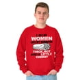 thumbnail image 4 of Thicc Hot Burrito Funny Taco Tuesday Men Big & Tall Sweatshirt Brisco Brands 5X, 4 of 6