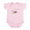 Petal Pink, variant on CafePress - Namaste Infant Bodysuit - Baby Light Bodysuit, Size Newborn - 24 Months