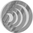 thumbnail image 1 of Ahgly Company Machine Washable Indoor Round Transitional Platinum Silver Gray Area Rugs, 7' Round, 1 of 7