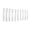 Clear, variant on BOKYAN 10 Pcs Extra Long Square Flat False Nail Tips Natural Color Art Extension Kit 3.58 inches / 9.1 cm