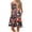 Red, variant on IROINNID Women's Shift Dress Summer Comfy Pockets Fashion Sleeveless Loose Tank Dress Prints Drop Waist Dress