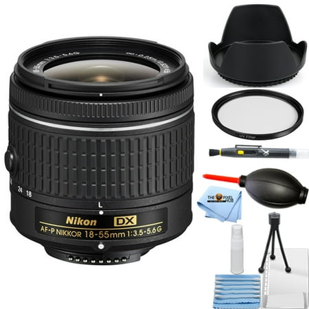 Nikon AF-P DX NIKKOR 18-55mm f/3.5-5.6G Lens!! STARTER BUNDLE BRAND NEW!!