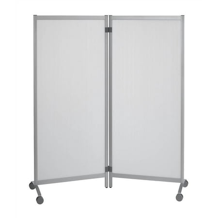 - Mobile Partitions - Set Of 2 (Silver)