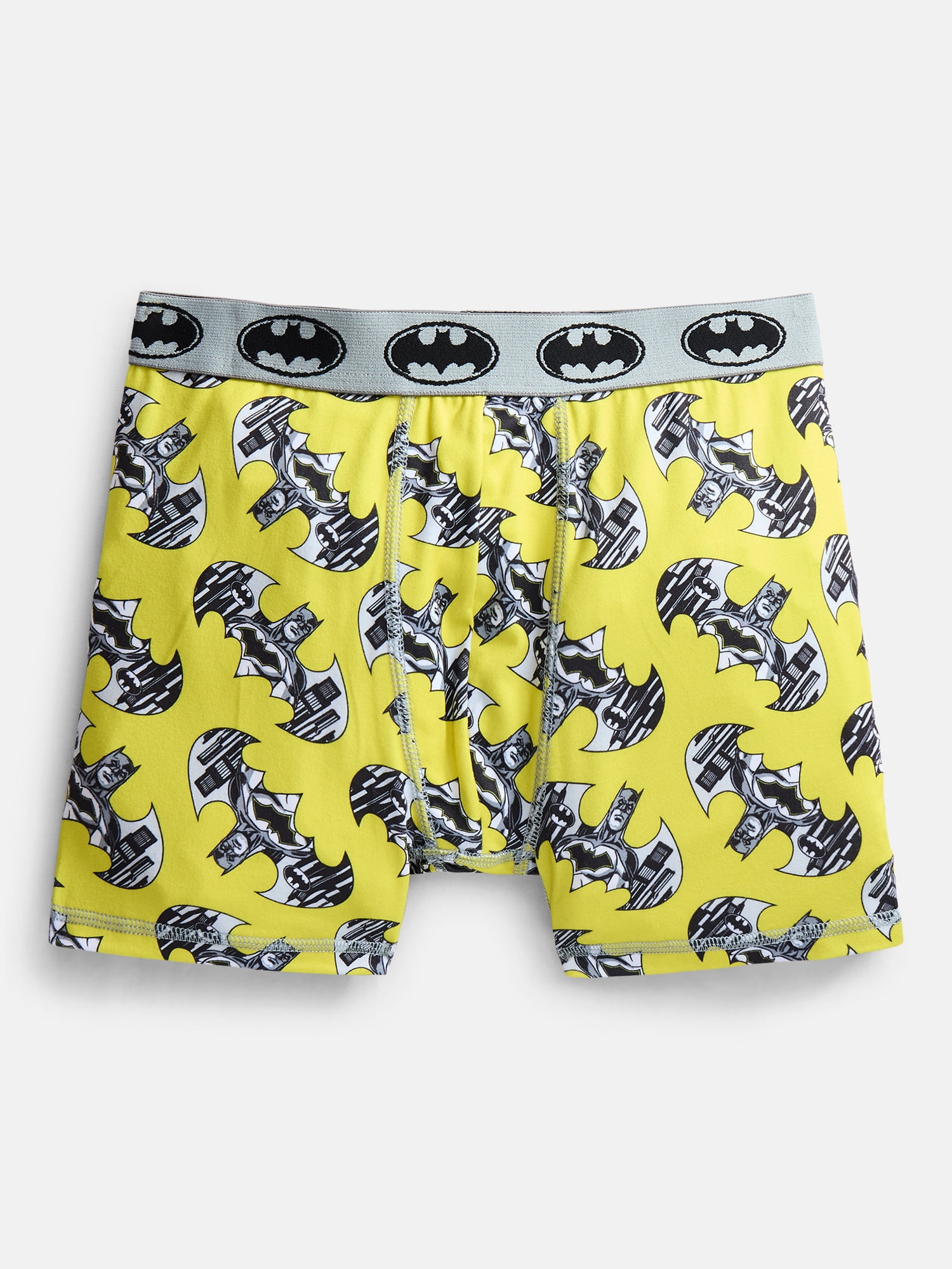 Batman Boy's Boxer Brief Underwear, 4-Pack