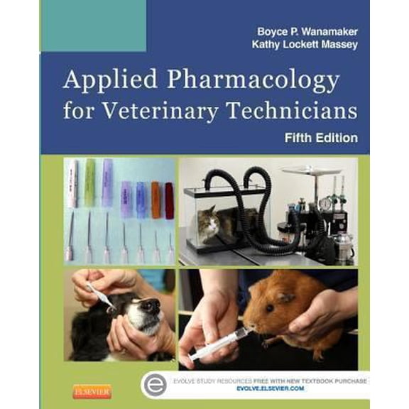 Pre-Owned Applied Pharmacology for Veterinary Technicians (Paperback) 0323186629 9780323186629