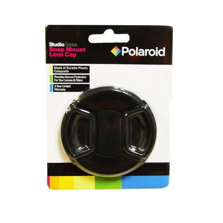 Studio Series Snap Mount Lens Cap For The Pentax K-3, K-50, K-500, K-01, K-30, K-X, K-7, K-5, K-5 II, K-R, 645D, K20D, K200D, K2000, K10D, K2000, K1000, K100D.., By Polaroid,USA