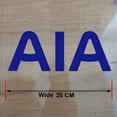 thumbnail image 4 of Personalizar el logotipo del patrocinador de fútbol AIA AIG Fútbol medio Parches de fútbol para planchar Material de PU Cinch AIA AIG Logotipo del patrocinador del pecho, 4 of 5