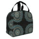 thumbnail image 2 of Easygdp Mandala Bolsa Térmica Premium - Tela Oxford Impermeable, Gran Capacidad, Bolsillo Frontal, Unisex para Trabajo, Escuela, Actividades al Aire Libre y Picnics, 2 of 8