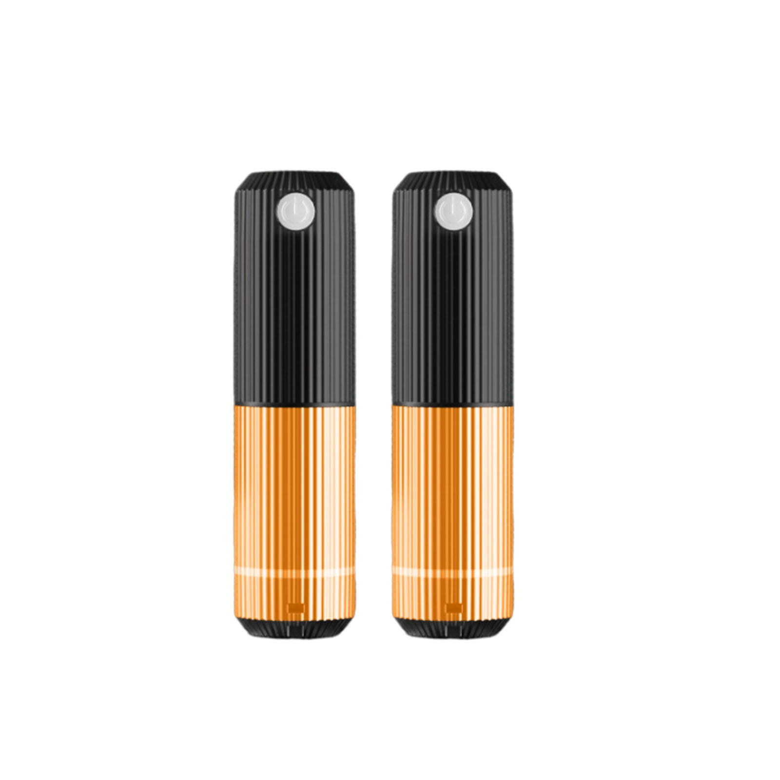 FHBVT 2-in-1 Magnetic Hand Warmer Flashlight Split Portable Design 360° Full Surround Heating 5-Speed Temperature Adjustment Digital Display Power Indicator for Winter Outdoor Hand Warming Lighting