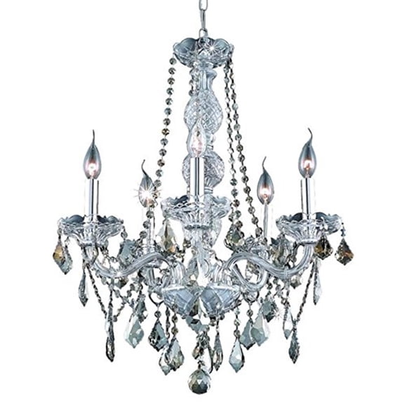 Verona 5 light Chrome Chandelier - V7855D21C-GT/RC
