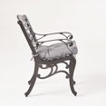thumbnail image 6 of Noble House Phoenix Patio Dining Arm Chair in Bronze and Charcoal (Set of 2), 6 of 9