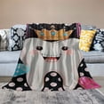 thumbnail image 2 of Qinduosi Blanket Best Gifts Super Soft Premium Flannel Throw Blanket, Warm Plush Perfect for Sofa Bed Camping Blankets All Season Use, 2 of 6