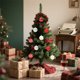 thumbnail image 4 of Adornos Navideños En Caja de 2,36 Pulgadas de Plástico Pintado, 50 Piezas, Bolas de Navidad con Forma de Bola, Juego de Adornos para Árbol de Navidad, 4 of 6