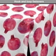 thumbnail image 4 of Fruit Dog Crate Cover, Watercolor Style Pomegranates Exotic Food Vegan Themed Composition Print, Easy to Use Pet Kennel Cover Small Dogs Puppies Kittens, 7 Sizes, Dark Coral Dried Rose, by Ambesonne, 4 of 6