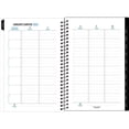 thumbnail image 2 of Five Star Floral Lines White Small Planner, 2 of 4
