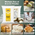 thumbnail image 2 of Rani Araroot (Arrowroot) Powder, Starch 14oz (400g) ~ All Natural | Gluten Friendly | No Color | Vegan | NON-GMO | Kosher, 2 of 9