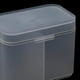 thumbnail image 2 of Organizador de plástico transparente Zulema Estuche organizador de algodón de maquillaje, 2 of 8