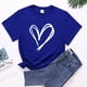 thumbnail image 1 of Ichuanyi Liquidación de mujeres Mujeres Impresión de color de mangas de mangas cortas Tops de camiseta ICHUANYI WER2023081603706, 1 of 3