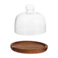 thumbnail image 4 of Cake Display Stand Covered Cake Stand Wooden Cupcake Stand Party Dessert Storage Stand, 4 of 9