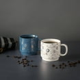 thumbnail image 3 of Thyme & Table 2 Pack Stacking Celestial White and Blue Mugs 14.2 fl oz, Stoneware, 3 of 5