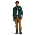thumbnail image 4 of Chaqueta THE NORTH FACE para hombre con estampado de cremallera completa Deep Nori/TNF Bla, 4 of 7