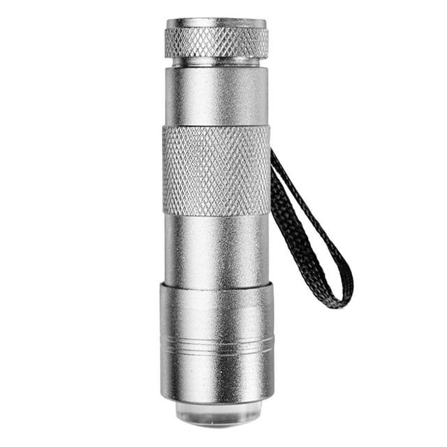 Lampe LED Mini Portable Séchage Rapide Séchoir à Ongles avec Tête en Silicone 12 Perles LED Outil de Beauté à Piles