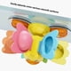 thumbnail image 4 of Baby bath water toy - 2 pack Bath Toys for Toddlers,Cute Wind-up Swimming winding octopus playing in the water Baby Bathtub Toys for 1-3 Years Old 6 to 12 Months Boys Girls & Kids (Orange and beige), 4 of 4