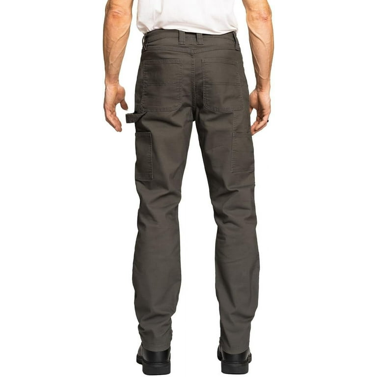  FULL BLUE Carpenter Canvas Pants, Regular Fit, Performance  Stretch, Utility Pocket & Hammer Loop, Grey, 30x32: Clothing, Shoes &  Jewelry