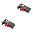 thumbnail image 1 of relayinert Battery Capacity Tester Indicator Equipment Multipurpose Analyzer Display Digital Volt Checker Device Measuring Accessory 2Set, 1 of 6