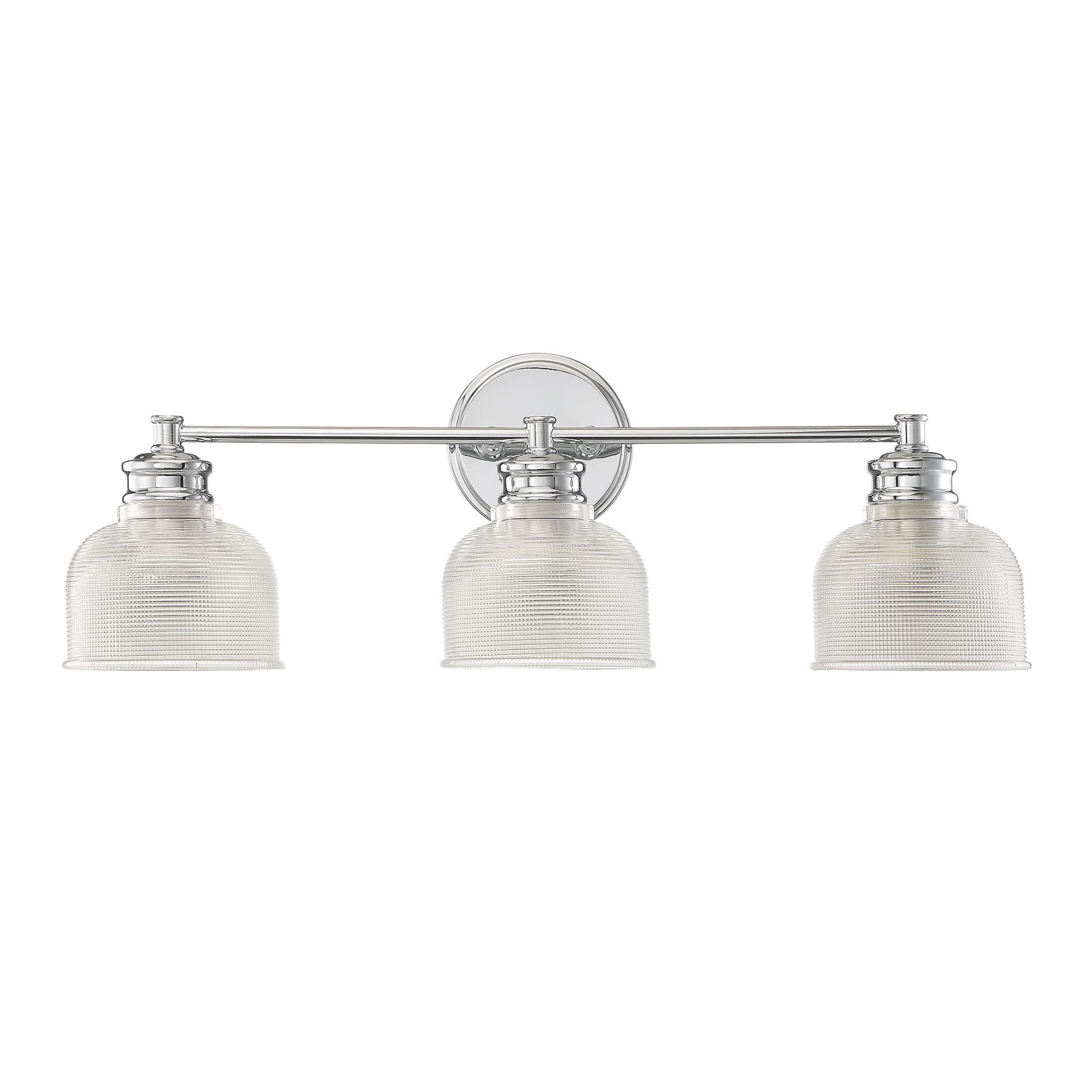 Trade Winds Lighting 3-Light Bathroom Vanity Light In Chrome