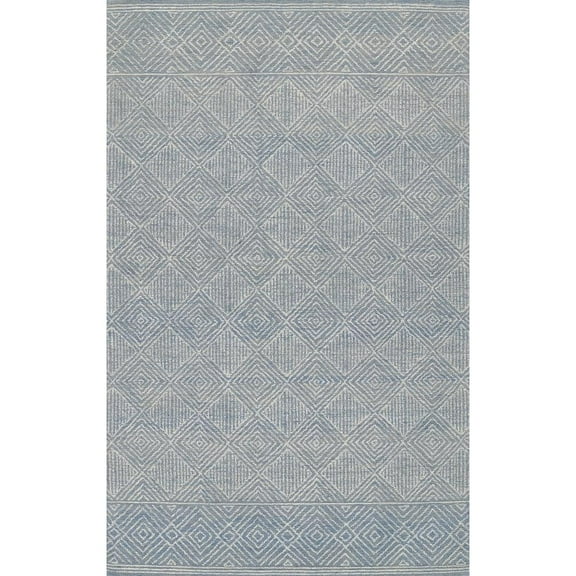 Momeni Contemporary Rectangle Area Rug, Blue, 2' X 3'