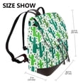 thumbnail image 2 of Easygdp Cactus 1 Mochila de Cuero para Mujeres, Bolso de Hombro, Bolsos de Mano de Moda para Trabajo y Viajes, 2 of 4