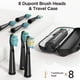 thumbnail image 5 of Cepillo de dientes eléctrico sónico Fairywill FW-507, recargable por USB, resistente al agua, cabezales de repuesto para cepillos de dientes electrónicos para adultos, 5 of 5