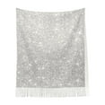 thumbnail image 6 of Junzan Lightweight Women'S Fashion Silver Glitter Printed Winter Fall Warm Scarves Scarf Shawl, 6 of 9