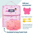 thumbnail image 4 of Wildkin Kids Insulated Reusable Lunch Bag (Ballerina Pink), 4 of 8