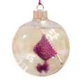thumbnail image 3 of Bolas navideñas transparentes de 12 cm para colgar en el árbol de Navidad, bolas decorativas tejidas, adornos transparentes para colgar en el árbol de Navidad, 3 of 5