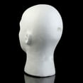 thumbnail image 5 of Male Mannequin Head Foam Wig Stand Manikin Head Wig Cap Holder for Store Salon Home Lanzxjv, 5 of 8