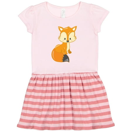 

Inktastic Cute Woodland Animal Fox Gift Toddler Girl Dress