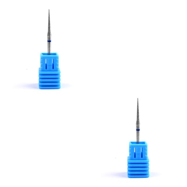 Vogacara Broca de uñas para máquina de manicura eléctrica, accesorios para salón de uñas, herramientas para manicura, 1/5 uds. Type2 NO2 Vogacara CBP077923
