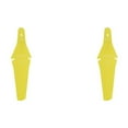thumbnail image 3 of fastboy Bicycle Rear Mudguard Bike Saddle Ass Saver Mud Guard Road & Yellow 2Set, 3 of 6