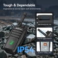 thumbnail image 2 of Radio Walkie Talkies Retevis RT21H de 2 vías de largo alcance (paquete de 4), 2 of 9