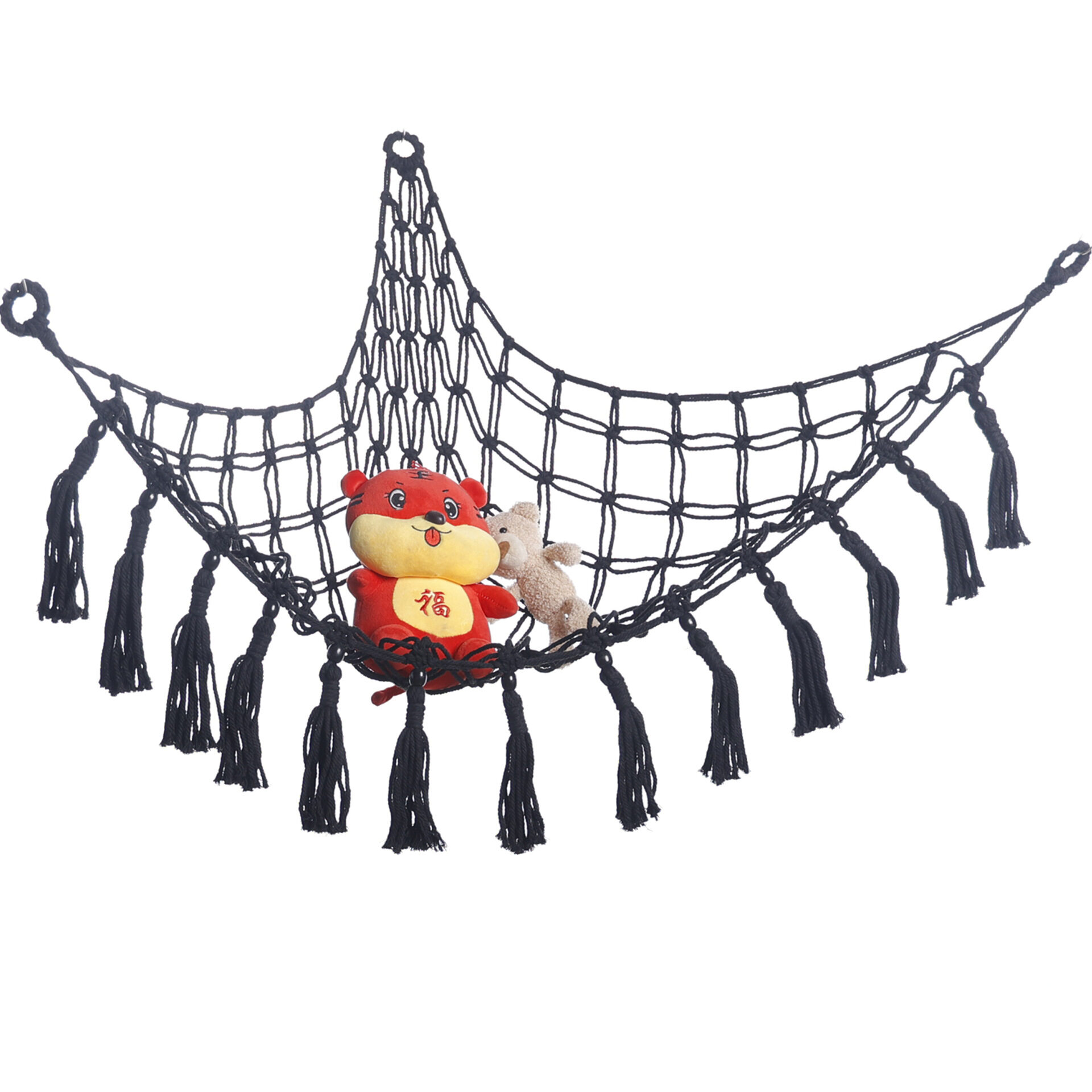 Stuffed Animal Hammock Kids Toy Macrame Hammock Corner Hanging Net