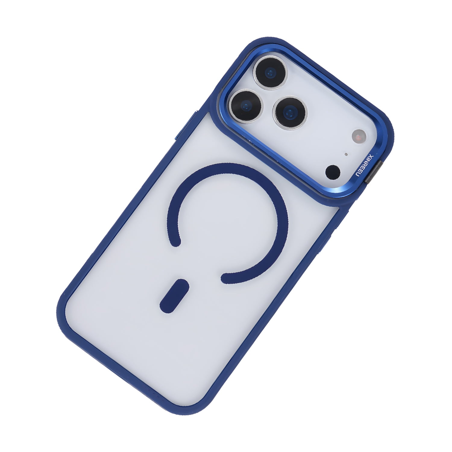 MagSafe Clear Case with Camera Stand for iPhone 17 Pro - Dark Blue